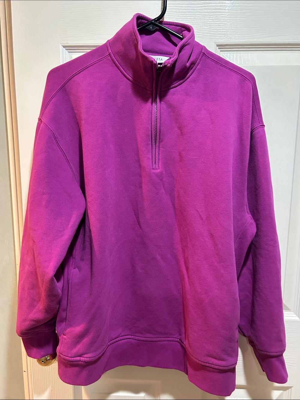 Athleta Forever Fleece 1/4 Zip Pullover